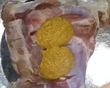 A picture of step 2 of Roasted Mutton leg (without oven).