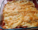 Foto del paso 10 de la receta: Lasaña de bacalao y langostinos