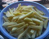 A picture of step 2 of Fries # Author Marathon#.