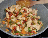 Foto del paso 7 de la receta: Pollo agridulce al estilo de mi familia