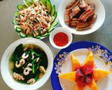 Hình bước làm 2 của món Mâm cơm đủ chất 7