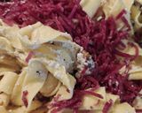 Foto del passaggio 5 della ricetta 125👩🏻‍🍳Tagliatelle fresche all'uovo con ricotta, bresaola e noci