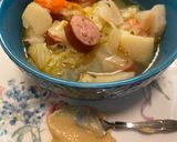 A picture of step 12 of Instant Pot New England Boil.