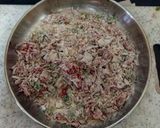 A picture of step 2 of Beetroot Paratha.