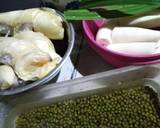 Cara Membuat Bubur durian singhijau singkong kacang hijau 1