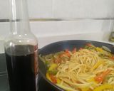 Foto del paso 4 de la receta: Tallarines con salsa de soja
