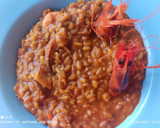Foto del paso 7 de la receta: Arroz meloso con gambas rojas y sepia