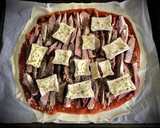 Foto del paso 4 de la receta: Hojaldre de lacón con Caprice Des Dieux