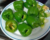 A picture of step 6 of Stuffed capsicum.
