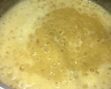 A picture of step 2 of Chanay with boiled eggs.