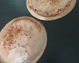 A picture of step 2 of Fried bologna.