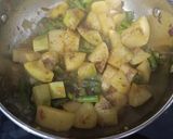 A picture of step 5 of Lauki Beans Fry.