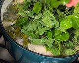 A picture of step 4 of River Leaves Chicken Soup | Canh Gà Lá Giang.