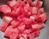 Foto langkah ke 4 dari resep Es Lemon Semangka Cocopandan.