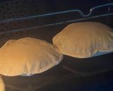A picture of step 3 of Egyptian Whole Wheat Flatbread on the Stovetop.