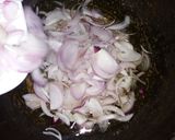 A picture of step 2 of Taaj kabab salan.