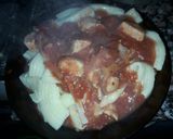 Foto del paso 4 de la receta: Fideos con salsa de tomate y pollo