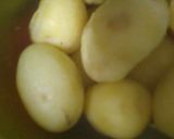 A picture of step 2 of Instant Palak Aloo.
