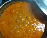 A picture of step 3 of Prawns gassi curry.
