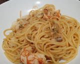 Foto del paso 7 de la receta: Spaghetti alla marinara (con sepia, gambones y almejas)