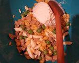Töltött csirkecomb, baconba göngyölve🍗 recept fázis 5 fotója