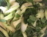 Hình bước làm 2 của món Gỏi bạc hà (chay)