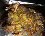 A picture of step 4 of Oven grilled goat #favouriteeasterdishcontest#.