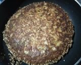 A picture of step 6 of Moong dal handvo and handvo muffins.