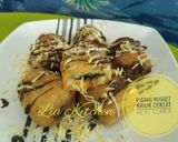Foto langkah ke 5 dari resep Nugget Pisang kriuk keju coklat Lumer.
