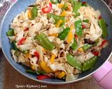 Foto langkah ke 5 dari resep Tumis Pasta Fettuccini.