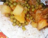 صورة لخطوة 8 من وصفة يخنه البازيلا و البطاطا مع رز بشعيريه