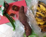 Foto langkah ke 1 dari resep Kolak pisang (ubi+kolang kaling).