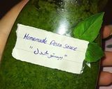 A picture of step 3 of Homemade Pesto Sauce.