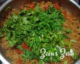 A picture of step 2 of Hari Pyaaz Methi Keema in 30 minutes.