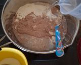 Foto langkah ke 3 dari resep Es Lilin Rasa Vanila Coklat.