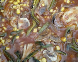 Foto del paso 5 de la receta: Piernas y muslos de pollo con rajas