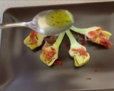 Foto del paso 6 de la receta: Alcachofas con jamón serrano y vinagreta