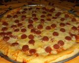 Foto langkah ke 3 dari resep 17.Pizza jagung sosis keju 🍕🌽.
