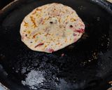 A picture of step 2 of Red cabbage paratha.