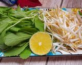 Hình bước làm 2 của món Mì Quảng mực