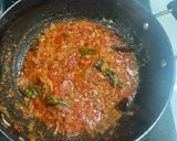 A picture of step 2 of Fenugreek leaves with carrot 🥕.
