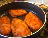 A picture of step 2 of Tuscan Chicken Mac N’ Cheese.
