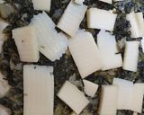 A picture of step 2 of Stuffed Yogurt Focaccia.