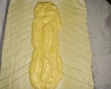 Foto del paso 5 de la receta Trenza de holadre con crema de almendra