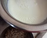 A picture of step 1 of Bajri Rabdi Kunafa.
