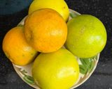 A picture of step 1 of Ganga Jamuna Soup (Oranges 🍊 & Mosambi).