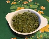 Une image de l'étape 6 de Tartinade de cresson à l'ail, oignon et épices (recette anti gaspi).