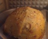 Foto langkah ke 18 dari resep Kunyit Wijen Jinten Hitam Chili Flakes Cheese Sourdough Bread (Open Bake Method).