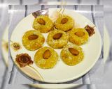 A picture of step 3 of Muskmelon peda.