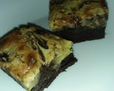 Foto langkah ke 5 dari resep Brownies cream cheese marble.